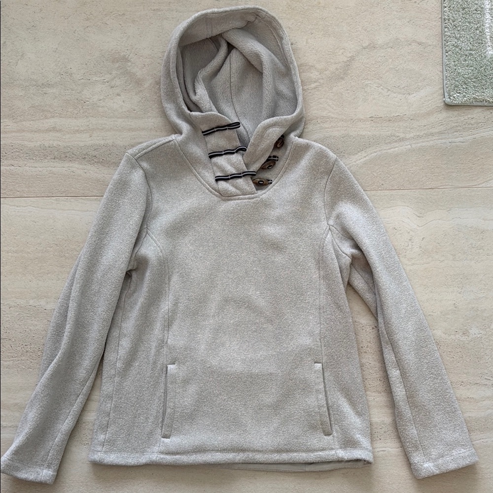 Cozy Cream Hooded Sweater
